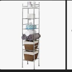 Brand New Honey Can Do 6 Tier Metal Storage Tower