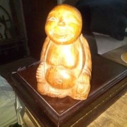 Beautiful Buddha Made Of Wood From Thailand