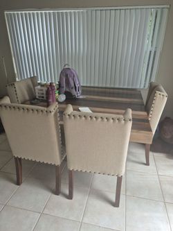 Dinning Room Table Butcher Block