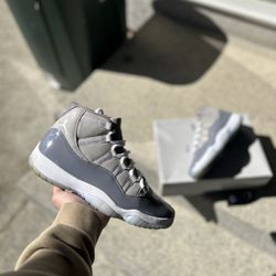 Jordan 11 Cool Grey Size 10