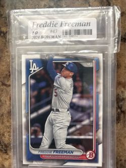 Freddie Freeman 2024 2 Graded Card Lot Bowman #43 FGC 10 MGCO10