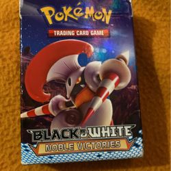 Pokemon 2011  Black and White Noble Victories Box of 59 Cards