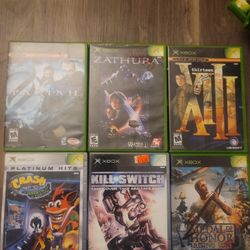 Original Xbox Game Bundle 