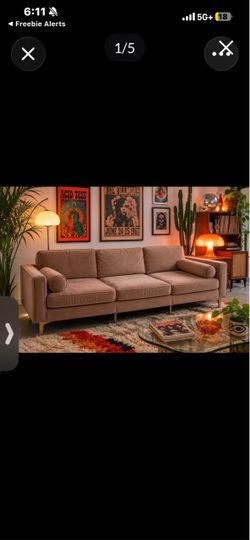 BURROW MODULAR SOFA | MID-CENTURY MODERN STYLE