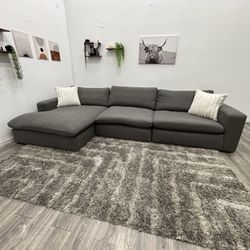 Elyza Cloud Sectional Couch - Free Delivery 