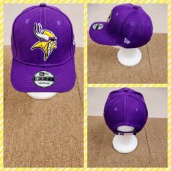 MINNESOTA VIKINGS NFL FOOTBALL 🏈 STRAPBACK HAT. 