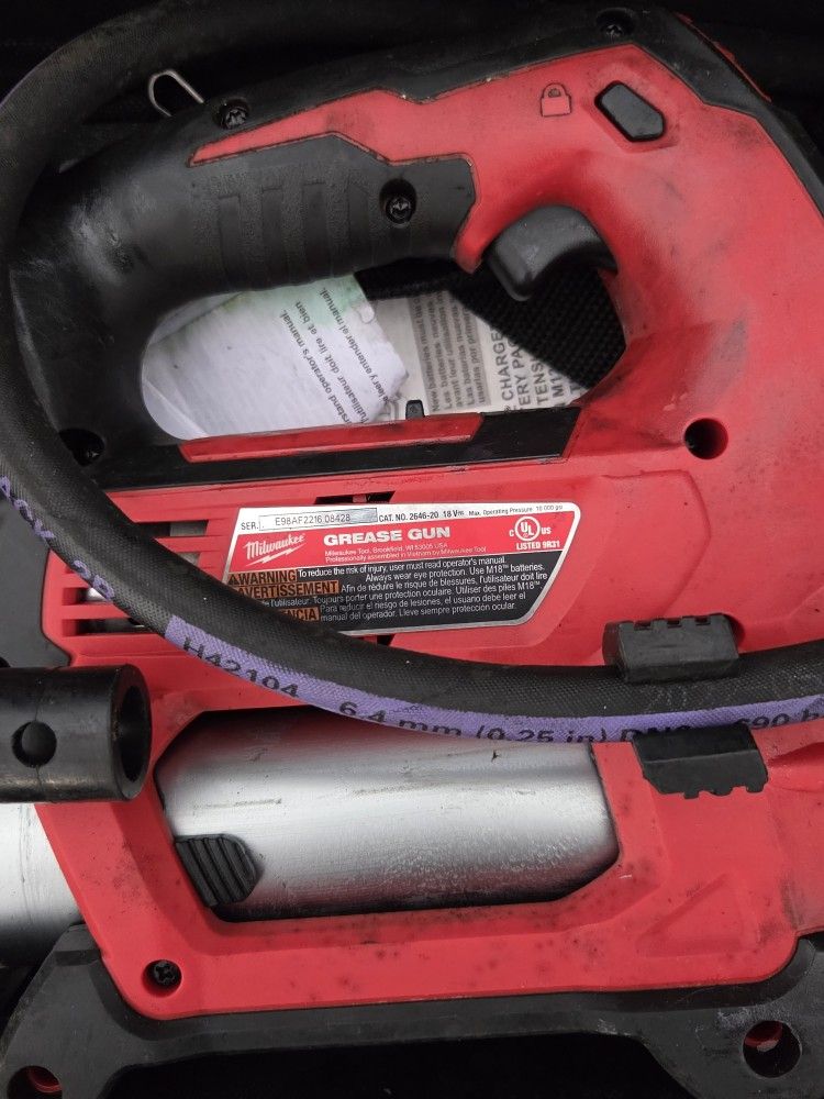 Milwaukee Grease Gun