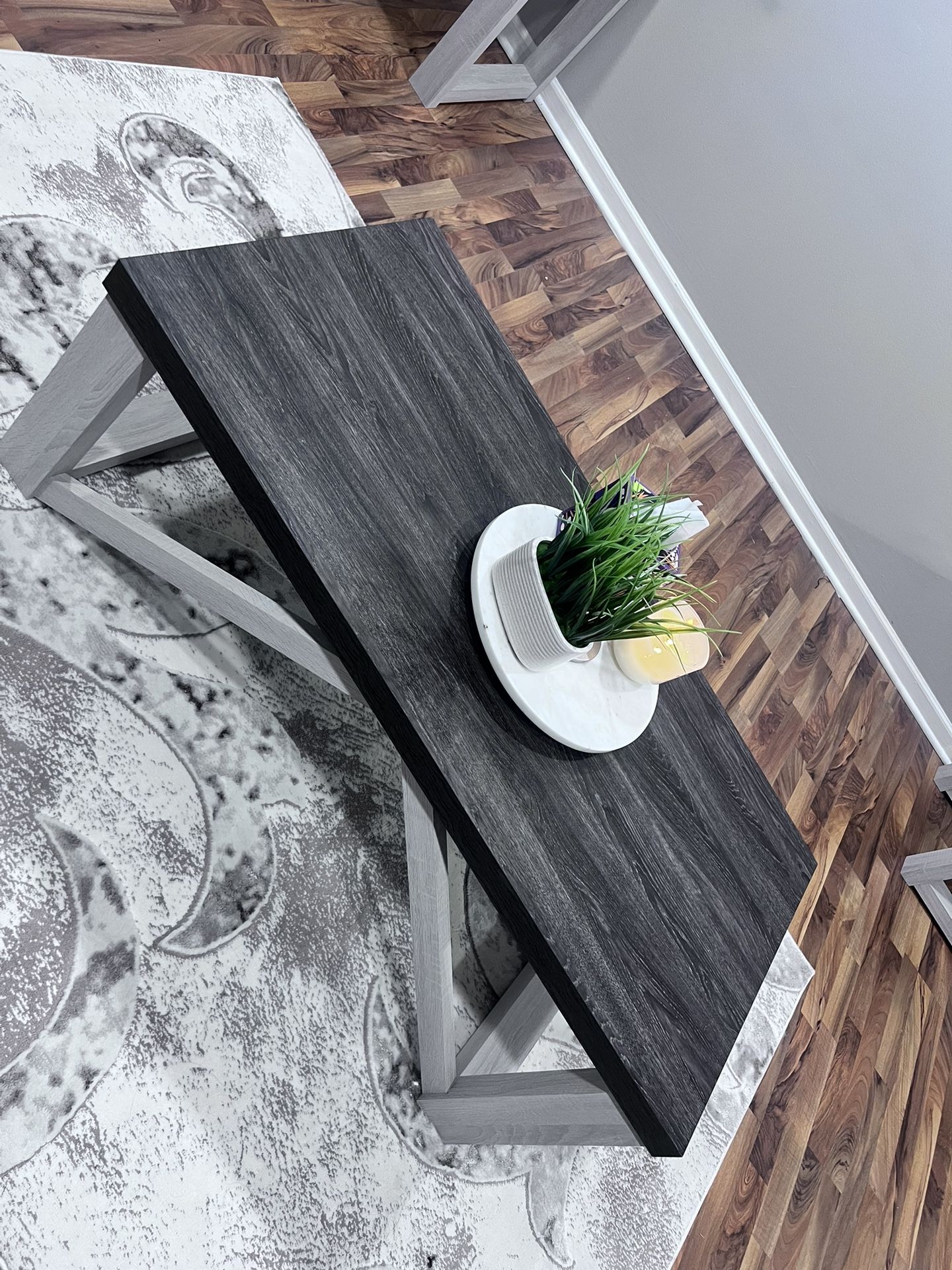 3-Piece Modern Living Room Table Set