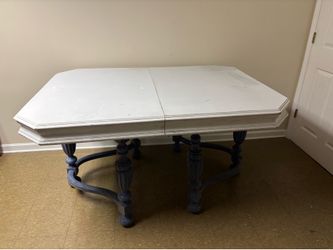 Solid wood dining table