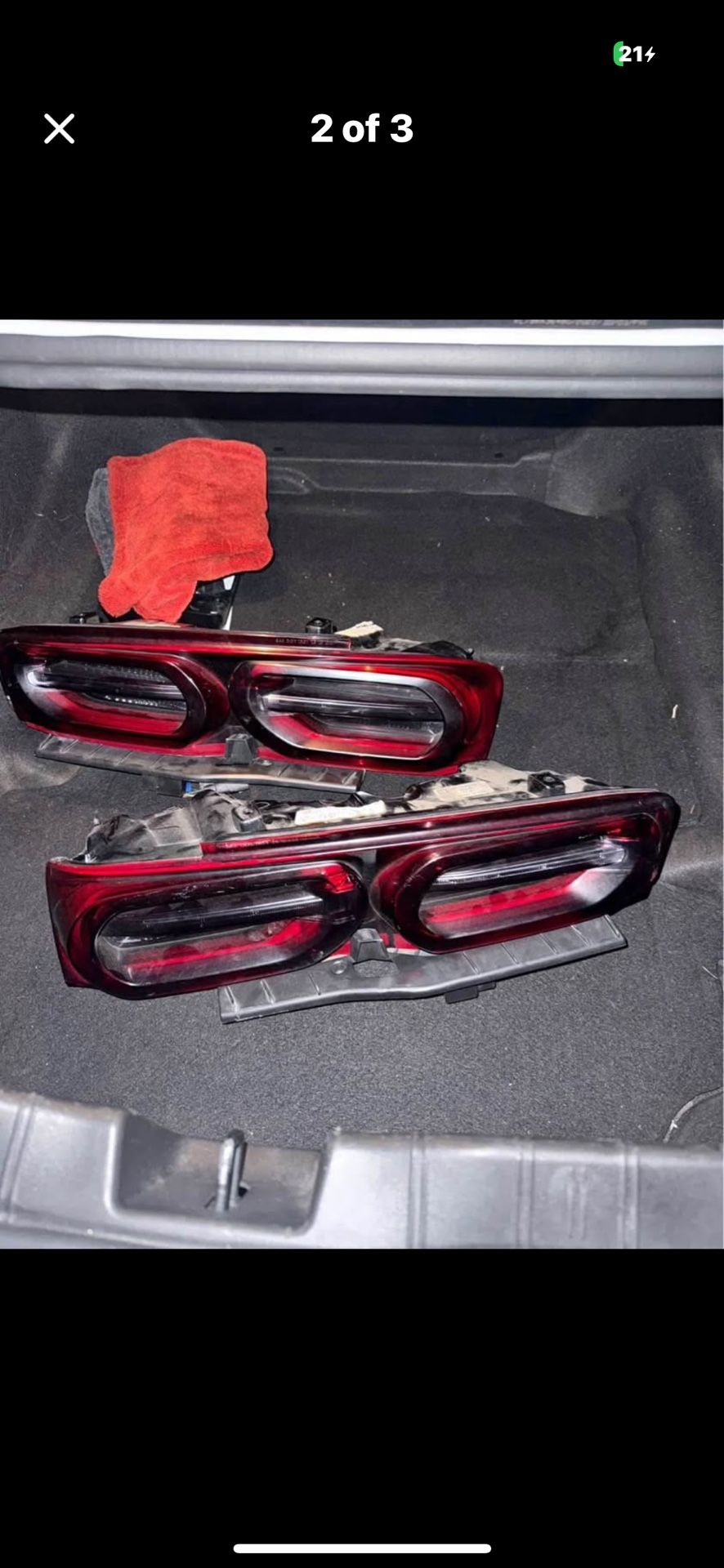 Chevy Camaro 6th Gen Smoked Taillights