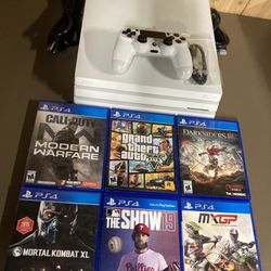 PS4 1TB. Miniature Console With Box And/or Controller 