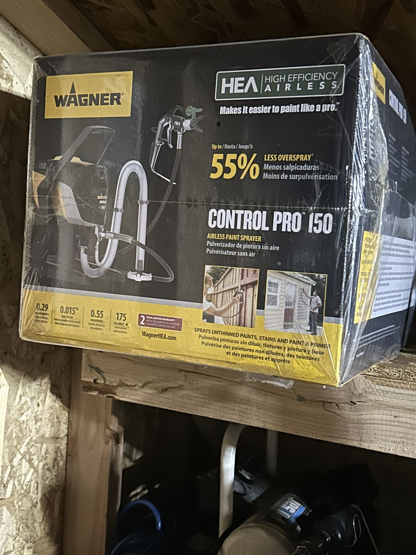 Wagner Control Pro 150 High Efficiency Airless Paint and Stain Sprayer