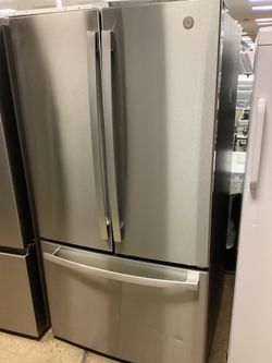 GE 36 in. 27 cu.ft. French Door Refrigerator with Internal Dispenser