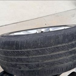 3 Ford 20” Wheels w/ Tires – 255/50R20 – Good Condition