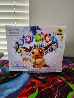 Pokemon Prismatic evolution ETB (Dollar General Exclusive)  Factory Sealed
