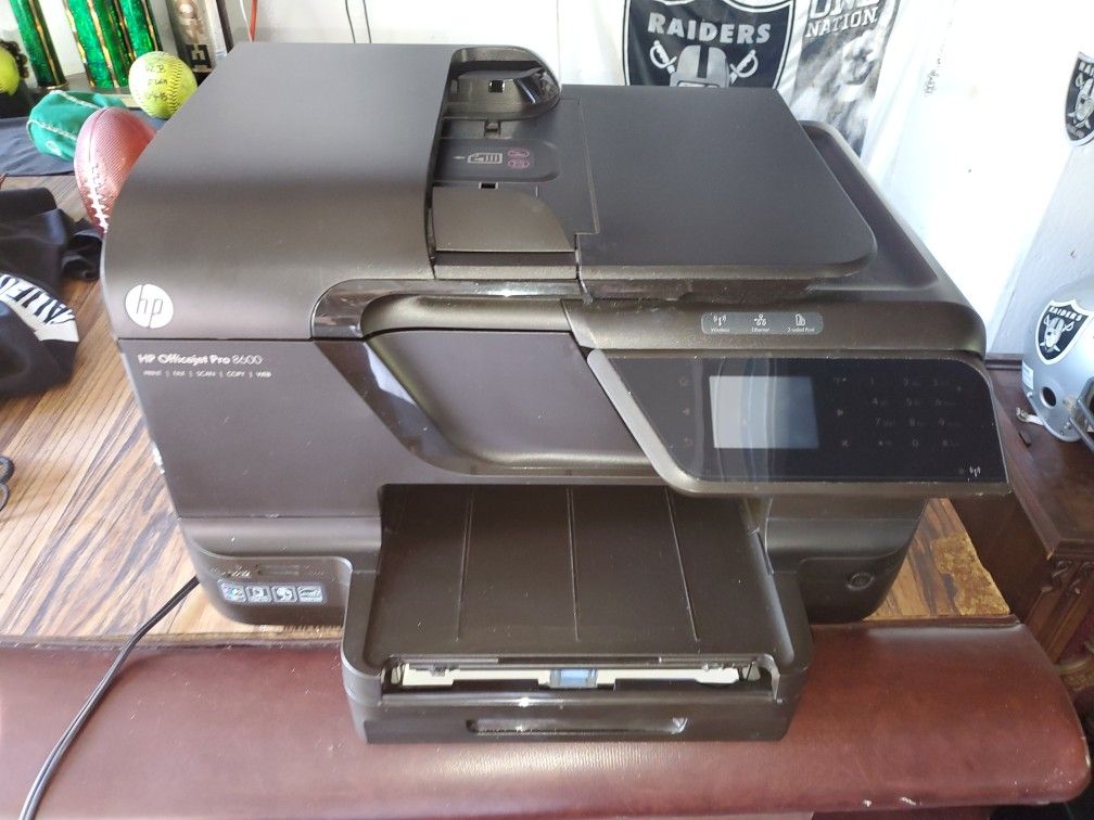 HP scanner,fax,copy,print, web machine