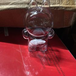 Protective Case Compatible with LABUBU Doll - Crystal-Clear 