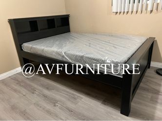 Full Bed and Foam Mattress