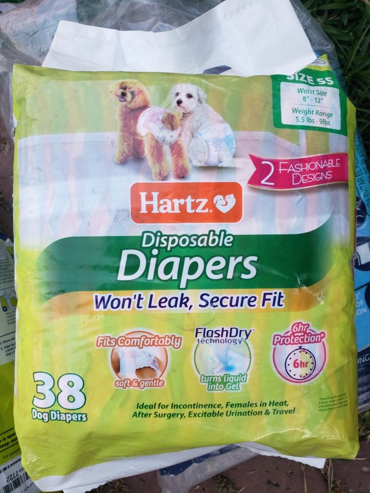 Dog Diapers, Size Small