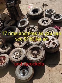 All tire in rim