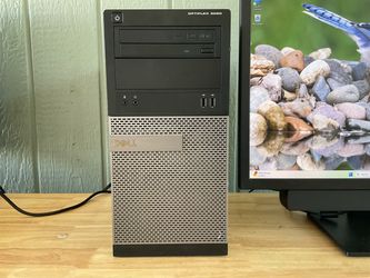 **Dell Optiplex 3020 w/Microsoft Office Windows 11 Desktop PC** *Good for kids/Students *Price $120