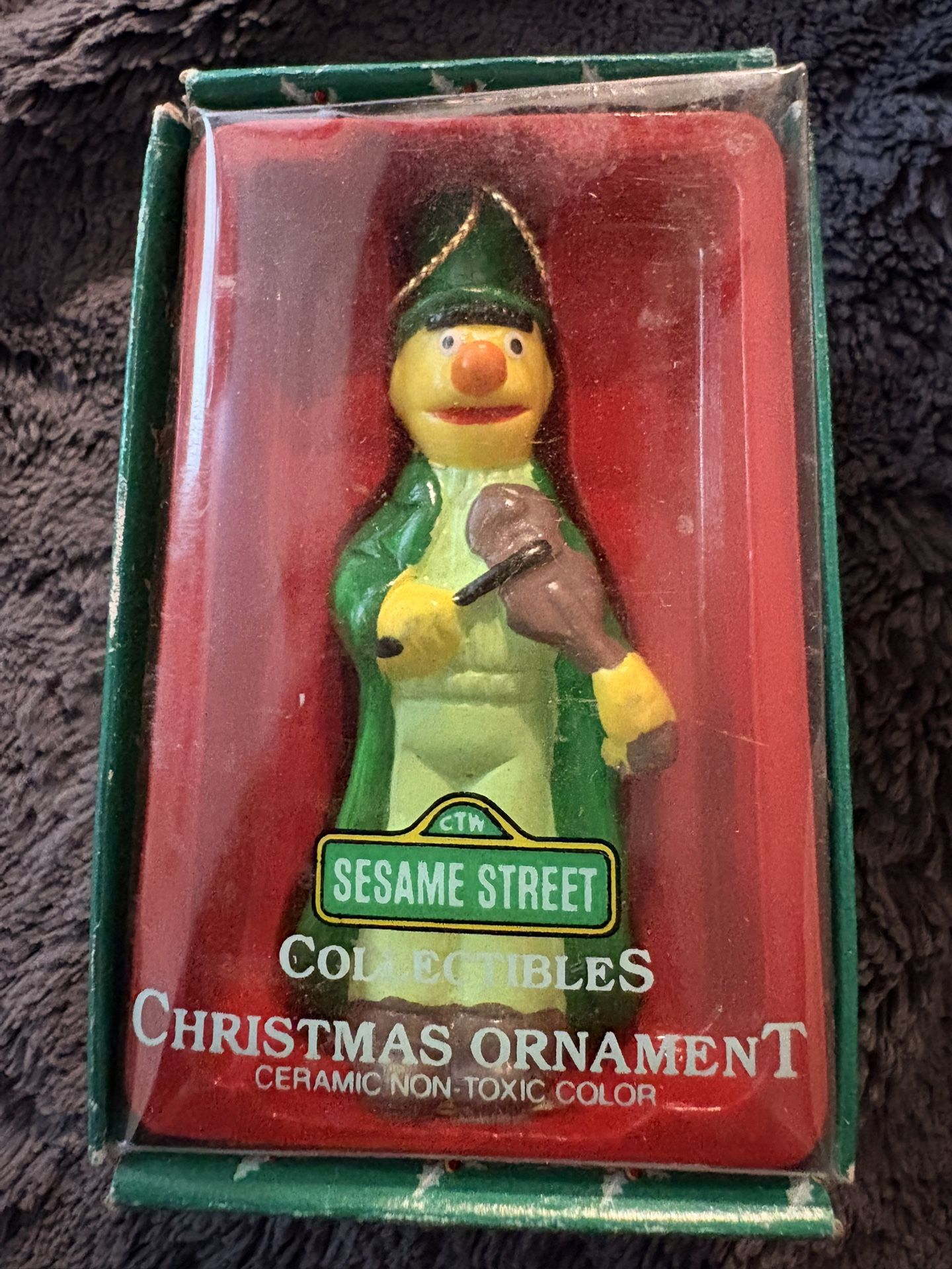 Sesame Street Collectibles Christmas Ornament – Ceramic, Non-Toxic