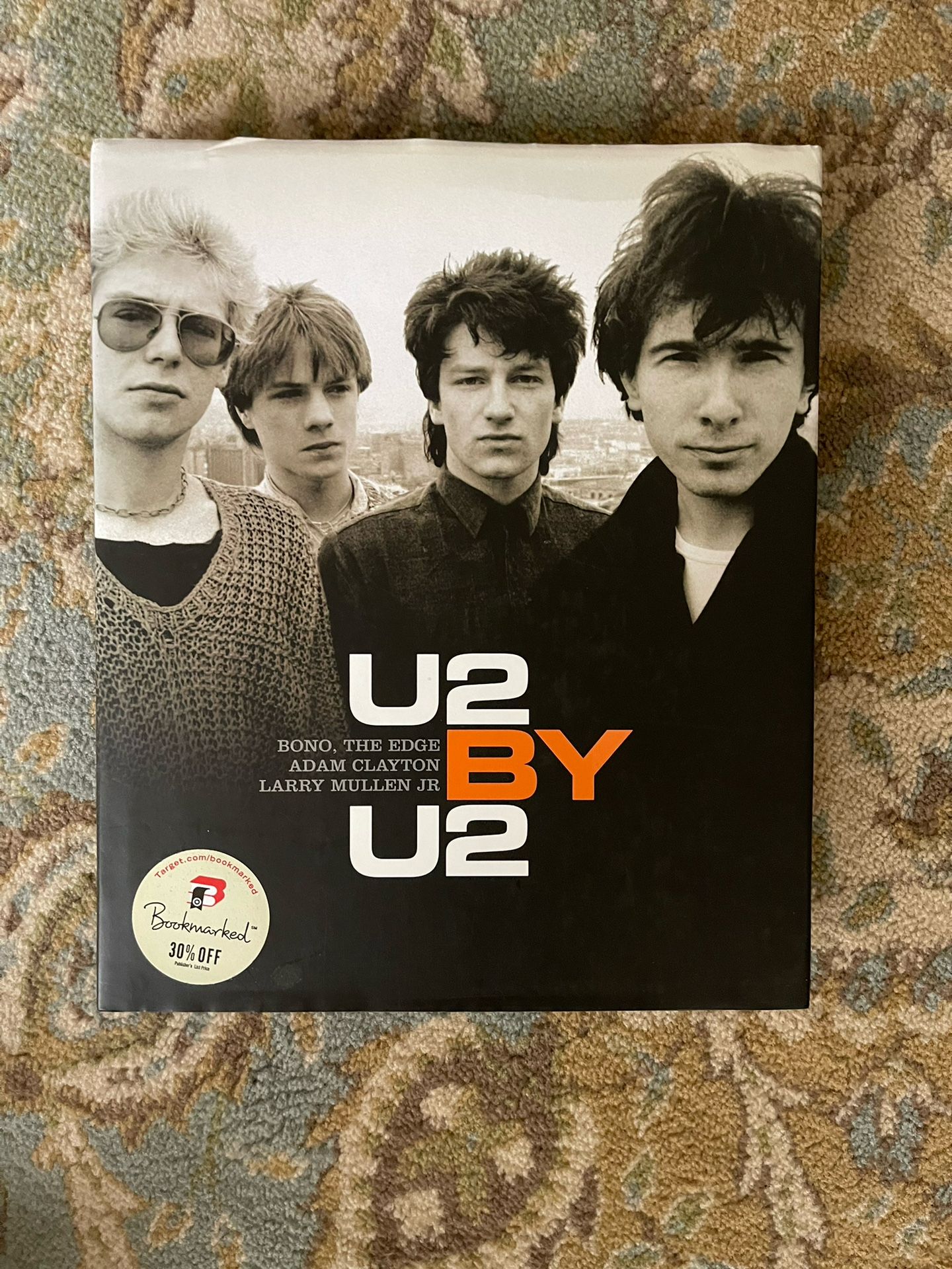 U2 BY U2 Coffee Table Book 2 Posters Vintage 