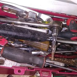 Entire Tool Box Of All Kinds Of Hand Tools
