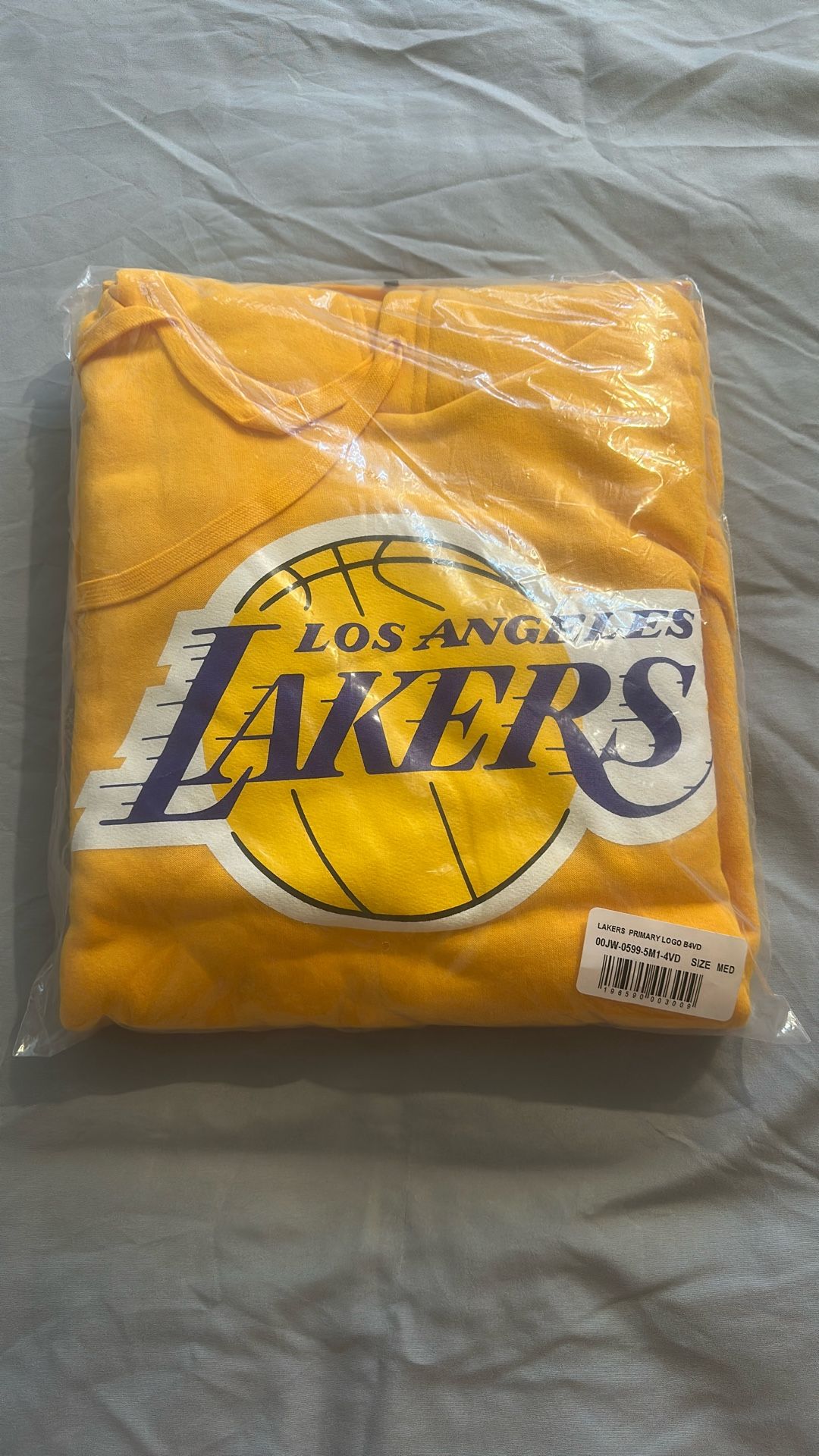 Los Angeles Lakers Hoody Med $50