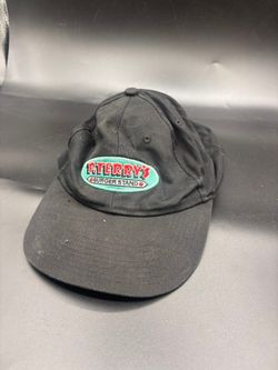 Port Authority Black Peterry's Burger Stand Embroidered Baseball Cap