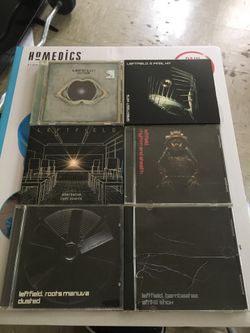 LEFTFIELD cds collection is for sale.