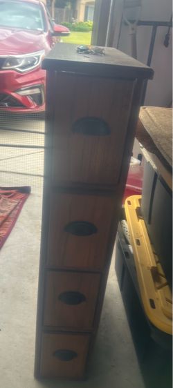 Thin 4 drawer