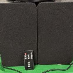 Insignia Bookshelf Speakers 