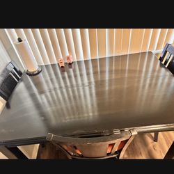 Rectangle Table 4 Chair