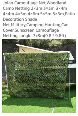New Camo Netting 9.8x9.8'