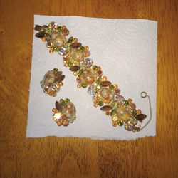 Juliana Easter Egg Bracelet And Ear Ring Set