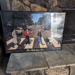 Large Framed Vintage 1950s The Fabulous Four READ