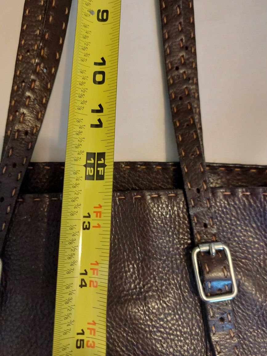 Vintage Fendi Selleria Leather Purse