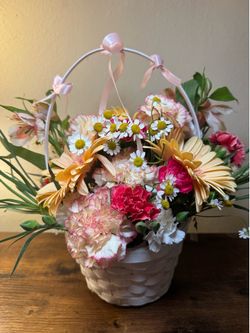 Flower Basket Arrangement