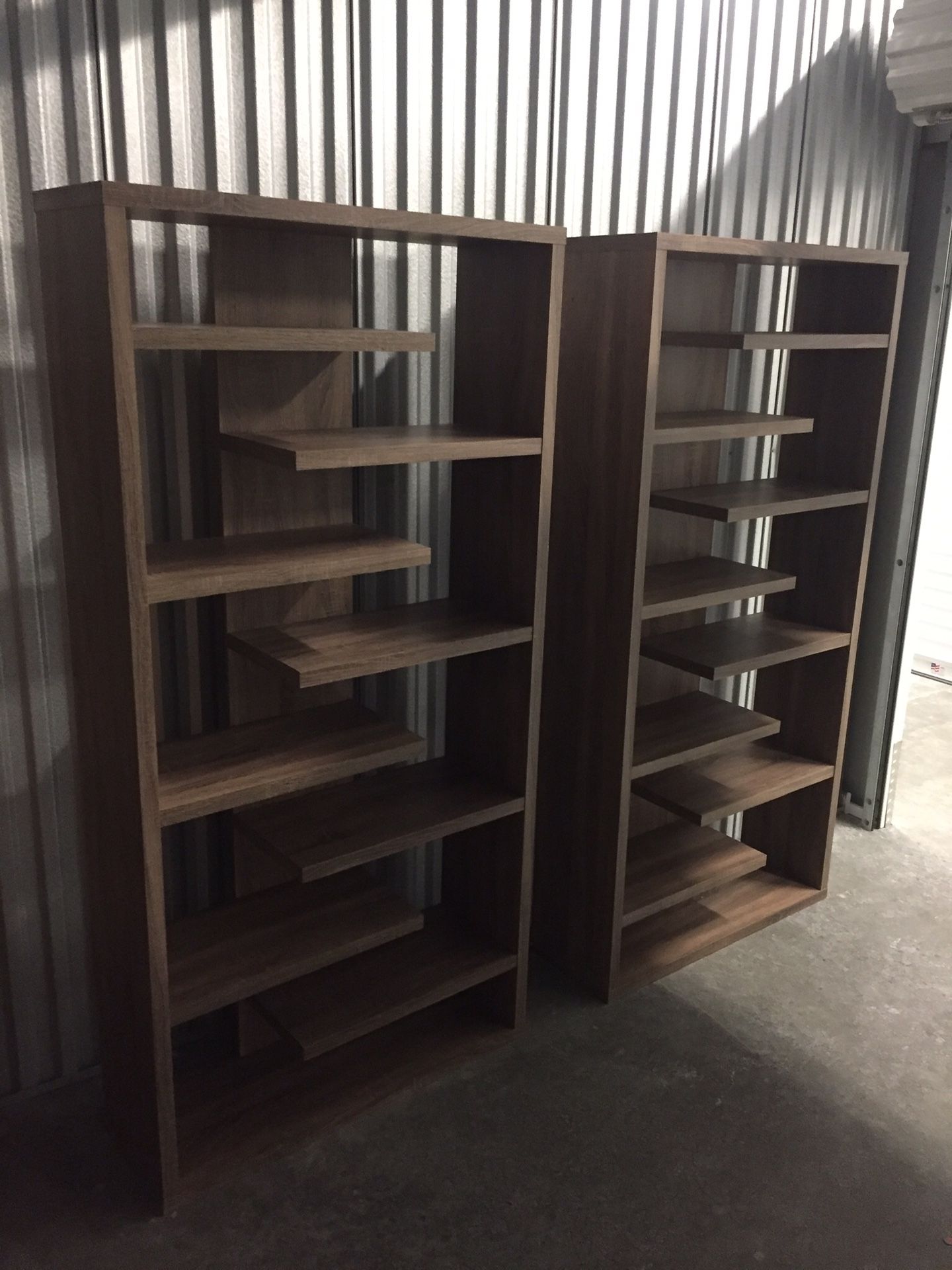 Twin Book shelves