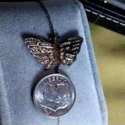 STERLING *BUTTERFLY* ADJUSTABLE BRACELET. (B-21614) ADDITIONAL INFO, IBELOW 👇