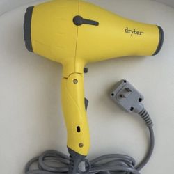 drybar Hair Dryer Buttercup Yellow. 