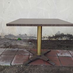 $300 (1958) Vintage Mid-Century Modern Brass Neck Table