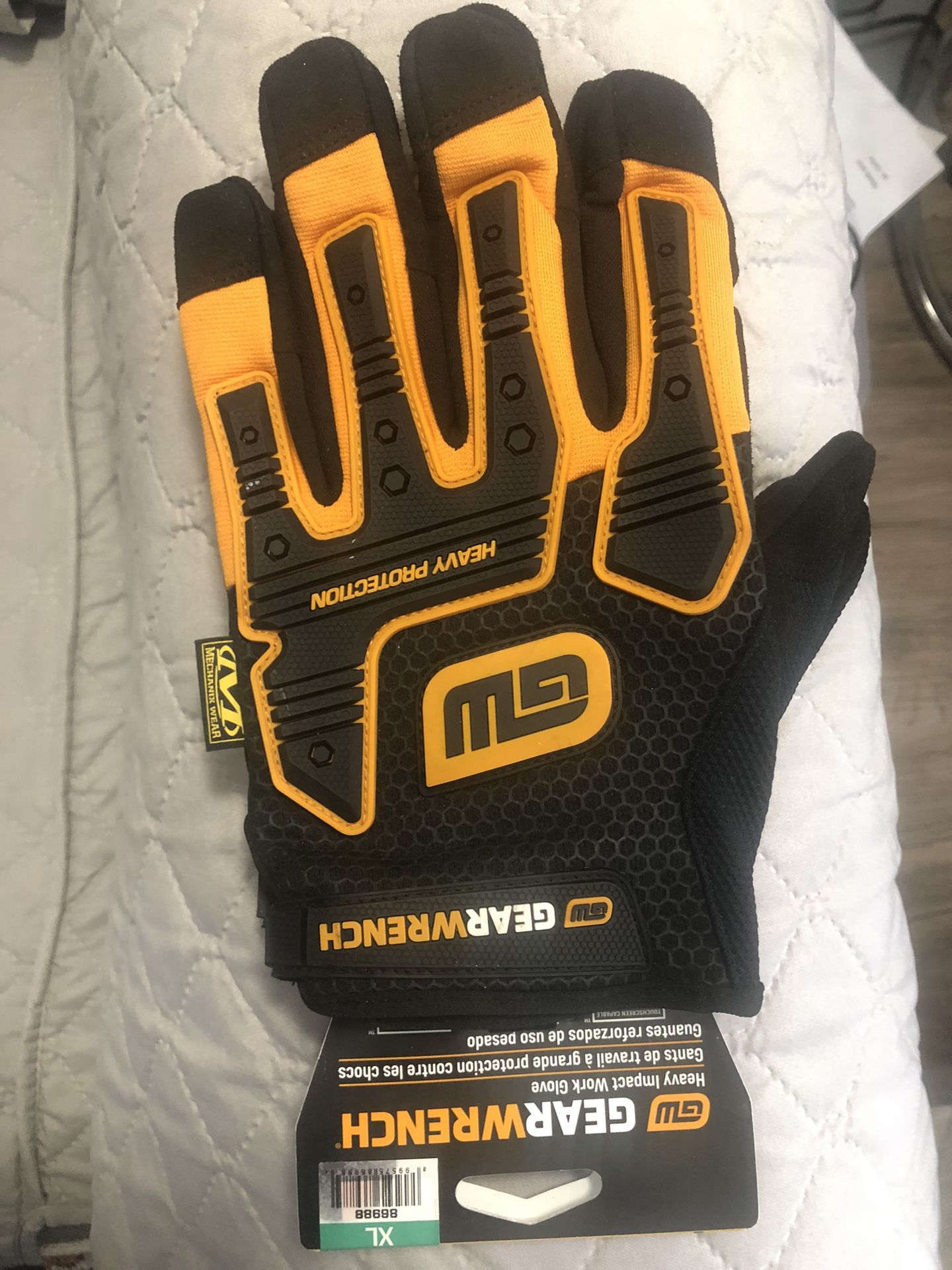 GEARWRENCH Heavy Duty Impact Work Gloves