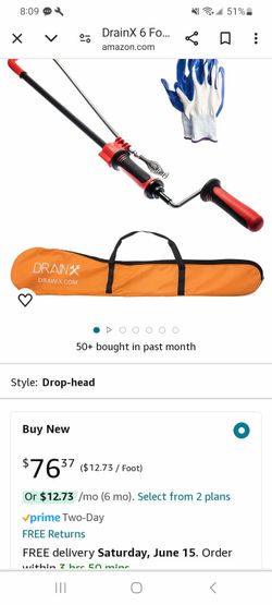 Toilet Auger, $29