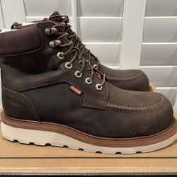 NEW Tecovas LH Waterproof Moc Composite Toe Cowhide Work Boots (Men’s Size 8,9,10,12,13 & 14)- $175