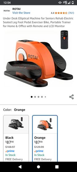 NEW Desk Elliptical With Remote