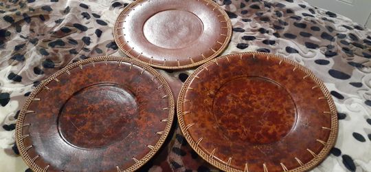 Tamarin Decorative Charger Plates