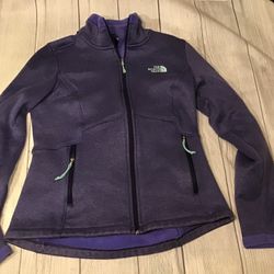 The North Face Womans Full Zip Soft Shell Fleece Lined Size Small 