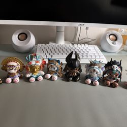 Secret Forest River of Time Series Blind Box 8PCS Blind Bag Blind Box Figures Mystery Box Cute Toys Desktop for Birthday Gifts